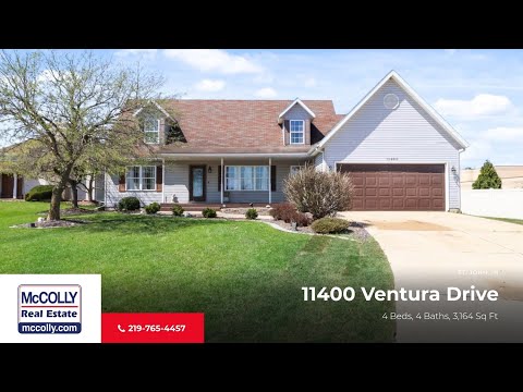 11400 Ventura Drive, St John, IN home video tour
