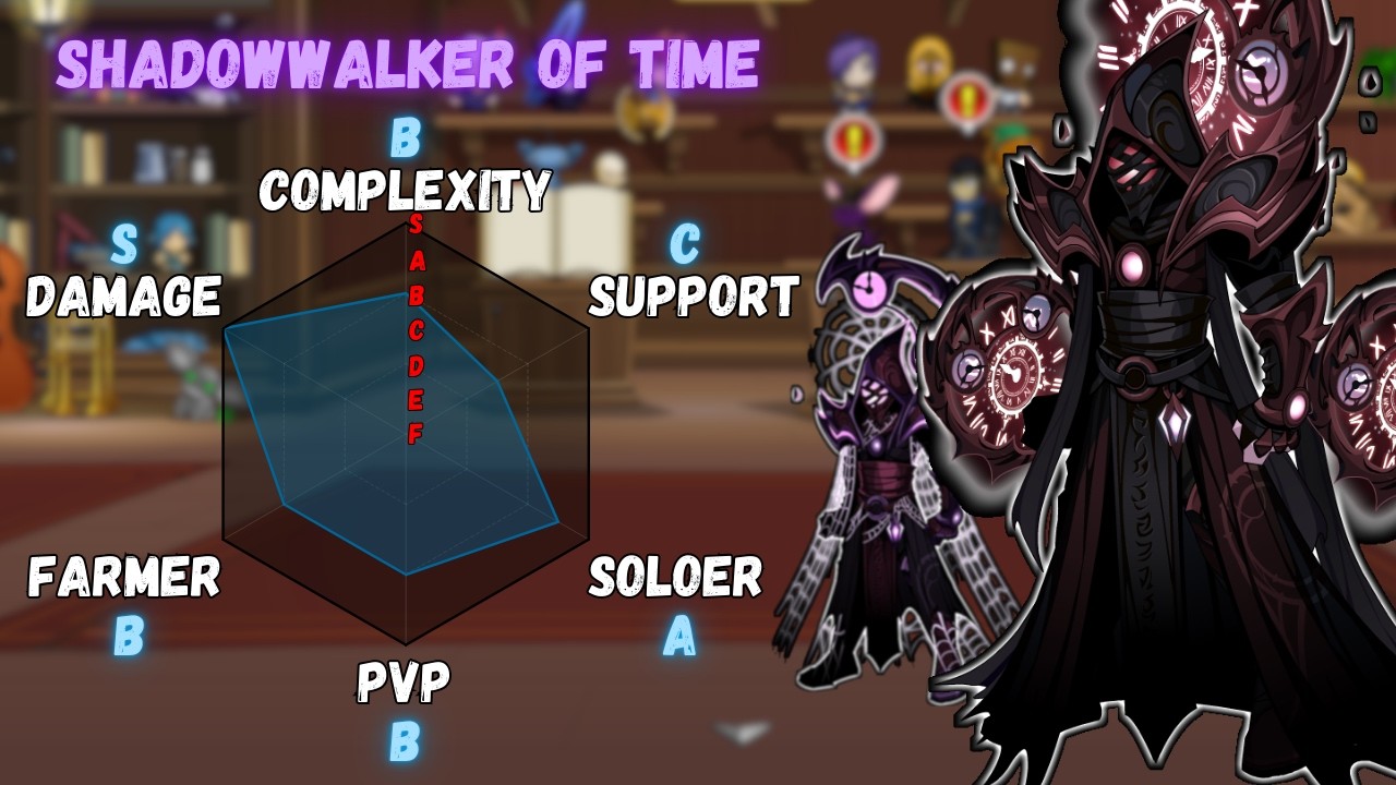 Shadowwalker AQW ShadowWalker of Time Class Overview #28 (ShadowStalker of Time ...