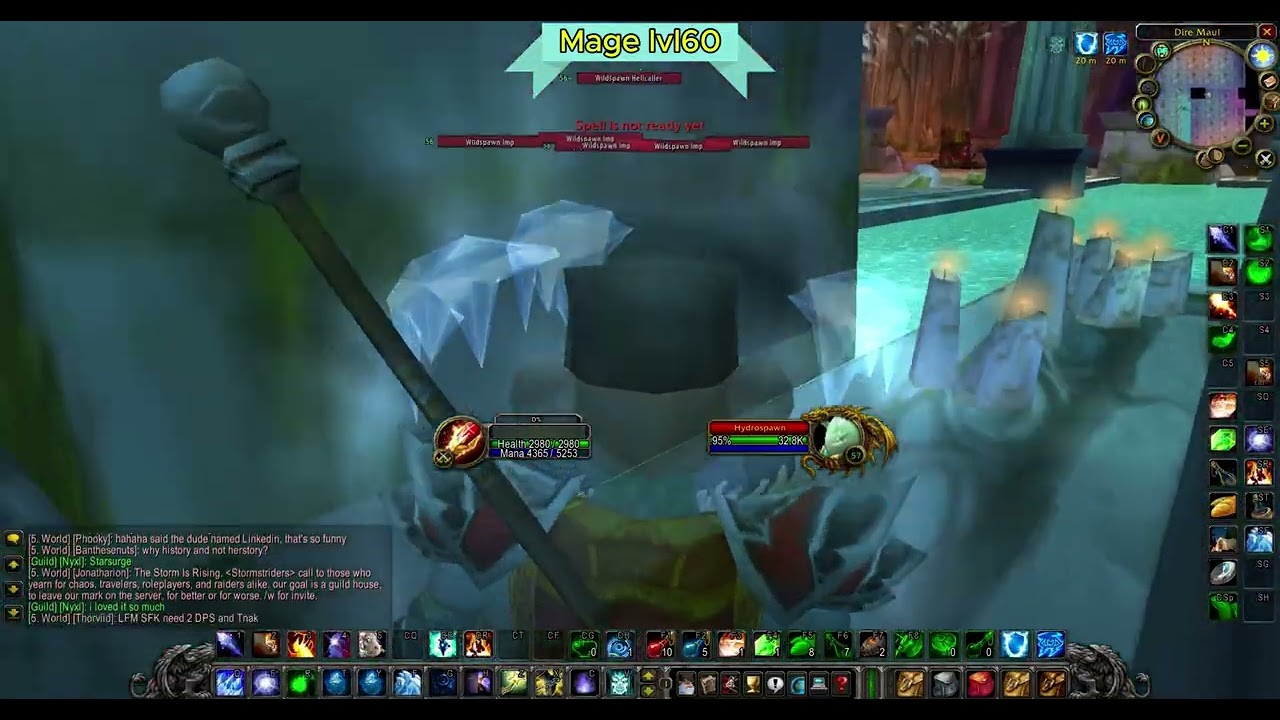 [Fixed] Turtle WoW -  Complete Solo Mage Water Quest Guide (Arcane Refreshment quest,No Key Needed )