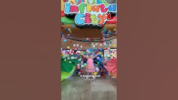 BIGGEST inflatable city in Qatar: InflataCity 2025 #qatar #inflatacity #kidsloveqatar