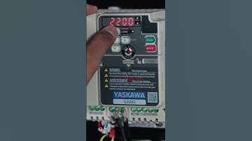 Hướng dẫn reset biến tần Yaskawa GA500 về thông số mặc định #bientan #tudien #ga700 #GA500