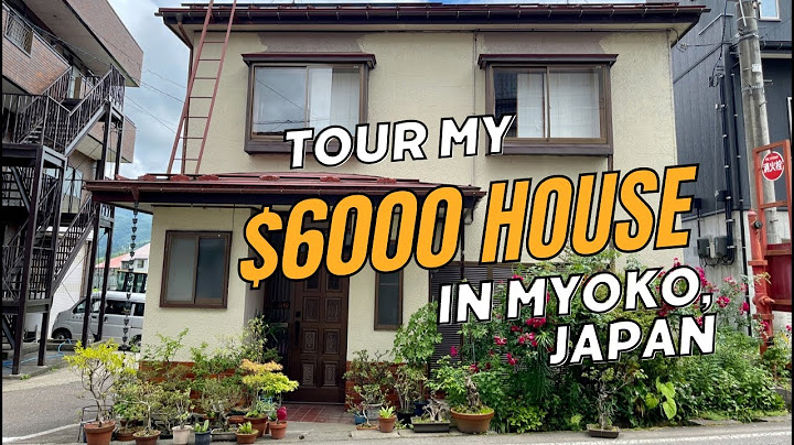 Tour my $6000 USD house in Japan