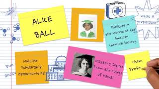 Cool Chemist Alice Ball