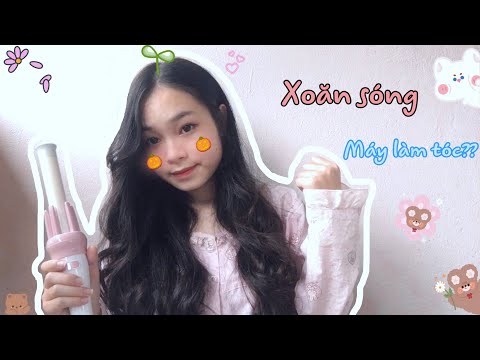 HƯỚNG DẪN LÀM TÓC XOĂN SÓNG TẠI NHÀ | REVIEW MÁY UỐN TÓC TỰ ĐỘNG XOAY 360 ĐỘ VIVID & VOGUE