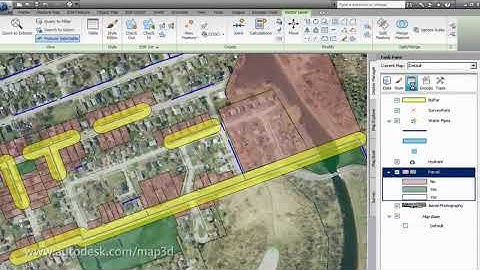 autocad map 3d 2013 overview video youtube en