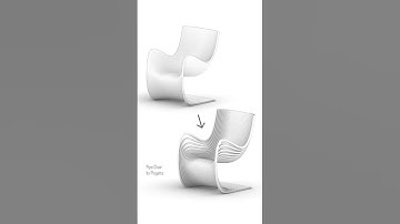 Rhino Tutorial | Pipo Chair by Piegatto - #rhino3d #rhinoceros3d #furnituredesign