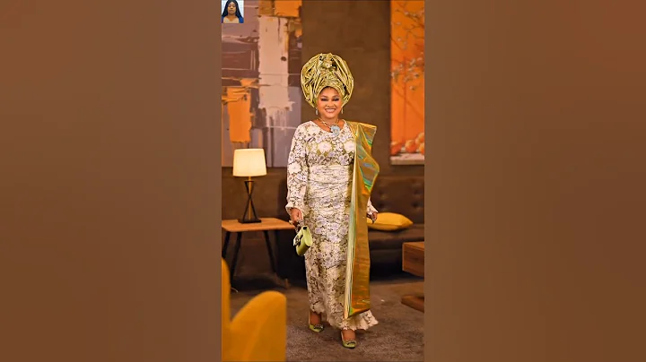 mercy Aigbe at her lat mom's Thanksgiving