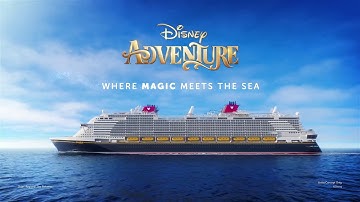 Disney Adventure setting sail on December 15, 2025 - Disney Cruise Line