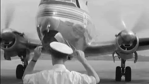Trans Canada Airlines 1940s 1950s from NFB Lodesta...