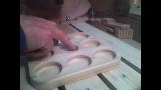 Making two shallow dishes on my CNC machine