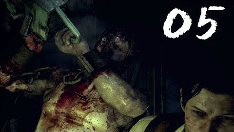 The Evil Within Walkthrough Gameplay Part 5 - Chainsaw Sadist Boss (PS3)