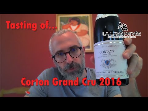 Corton Grand Cru Rouge 2016 Domaine Maillard Père et Fils // La Cave Privée