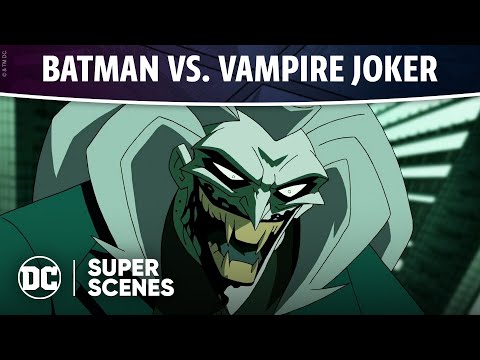 The batman vs dracula | super scene | dc