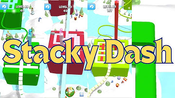 🎮Stacky Dash Game 🧍Levels 88-90 Android 🪵IOS #stacydash #gameplay #shorts