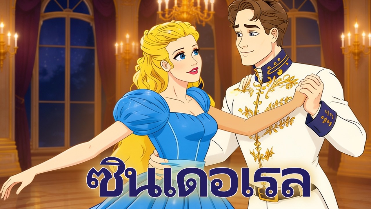 ซินเดอเรลล่า 🧚 | การ์ตูน - นิทานก่อนนอนสำหรับเด็ก