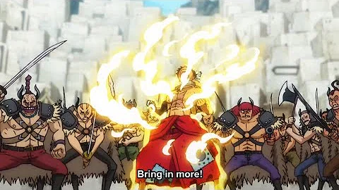 Luffy trains a New Haki. Wano' s RYOU!