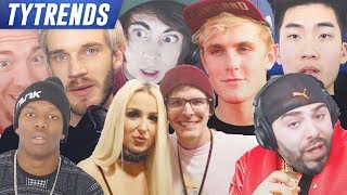 THE LAST YEAR OF YOUTUBE DRAMA #DramaRewind | TYTRENDS