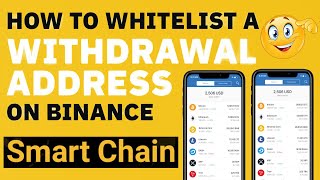 How to Create Withdrawal Address Whitelist Binance Smart Chain (BSC) Wallet screenshot 5