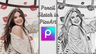 Pencil Sketch in PicsArt | PicsArt Photo Editing Tutorial screenshot 2