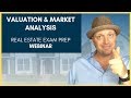 Real Estate Exam Webinar: Valuation and Market Analysis