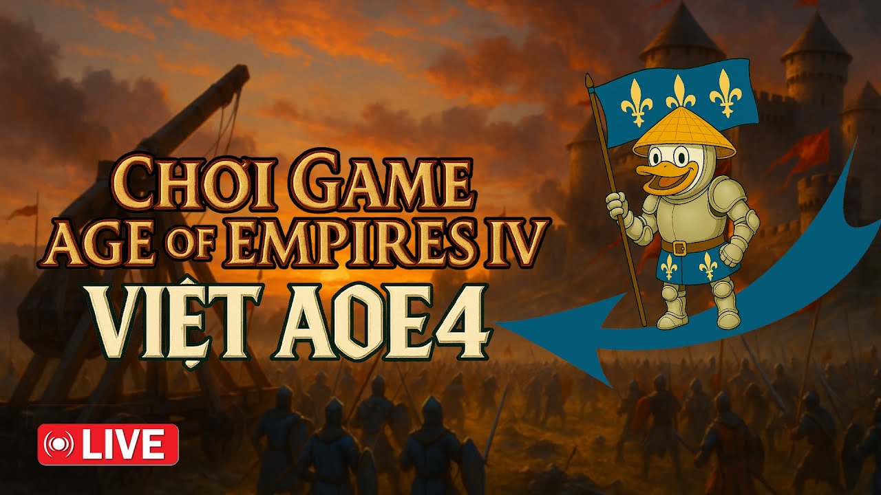 VIET AOE4 Rank Team đăng ký Lên CAM #aoe4 #aoe4 #aoe4 - YouTube