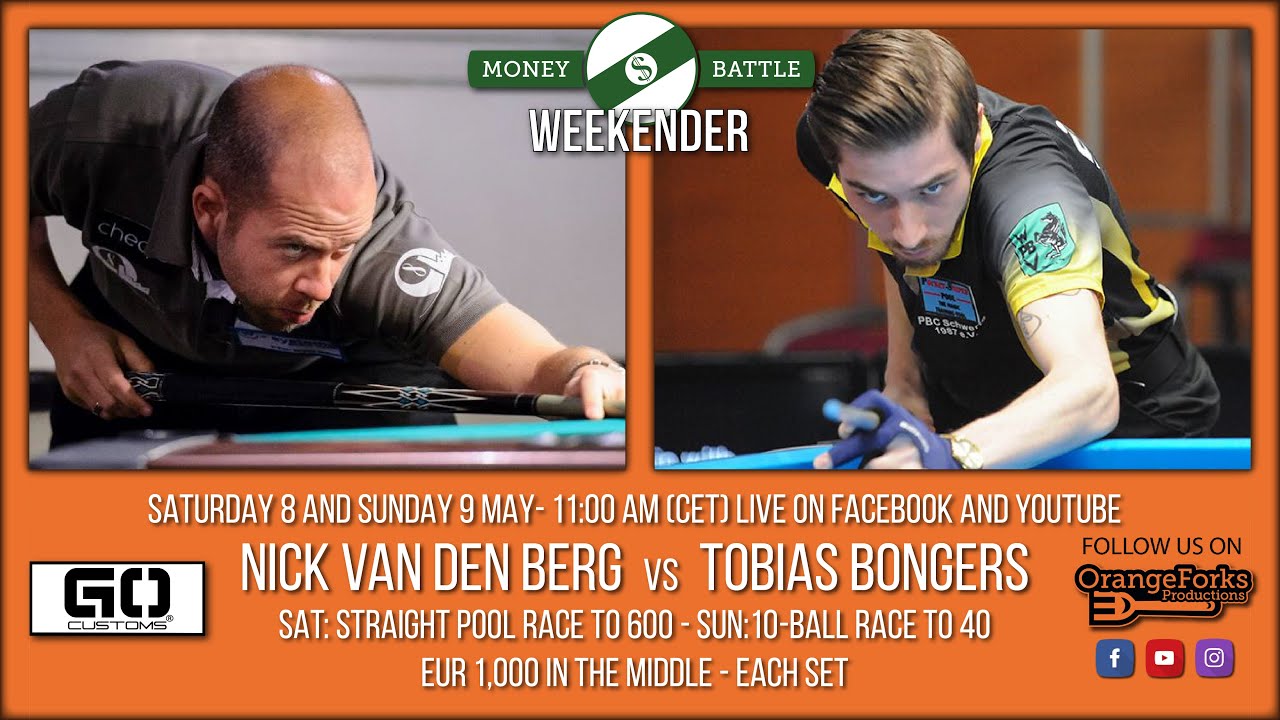 MoneyBattle Nick van den Berg v Tobias Bongers