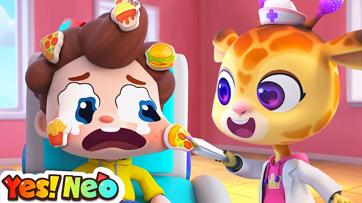 Learn Good Habits and Healthy Eating | Neo Has Sticker Pox | Nursery Rhyme & Kids Songs | Yes! Neo