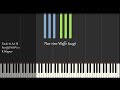 Finale to Act III - Parsifal WWV111 - R Wagner - Synthesia Piano Tutorial