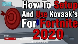 How To Set Up And Use Kovaak&#39;s Aim Trainer for FORTNITE (Tutorial 2020)