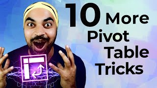 10 Mind Blowing Pivot Table Tricks 🤩 - How many do YOU know?