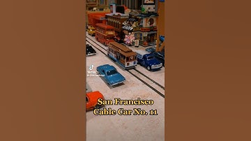 A lil street tram for my street running layout 🚃✨❤️ #modelrailway #tram #sanfrancisco #runningvideo