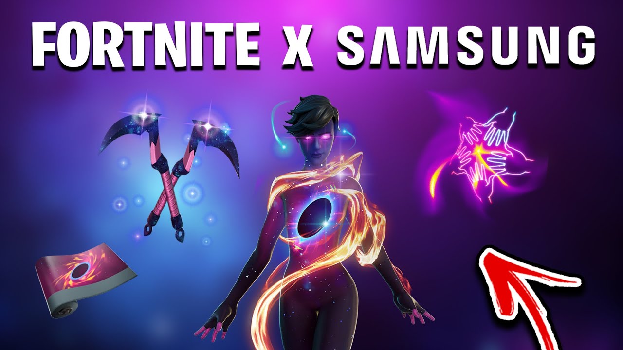NEW* Fortnite X Galaxy Skin! Soon) - YouTube