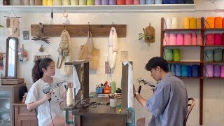 Best date spots in Korea. Beef Omakase, The GLOW Concert, and Tufting one-day class (Seoul Vlog 3)