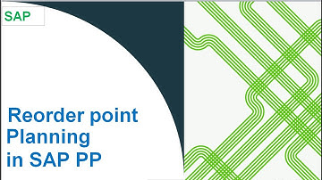 Automatic Reorder Point (ROP) | SAP Reorder Point Planning| Automatic / Manual Reorder Point Plannig