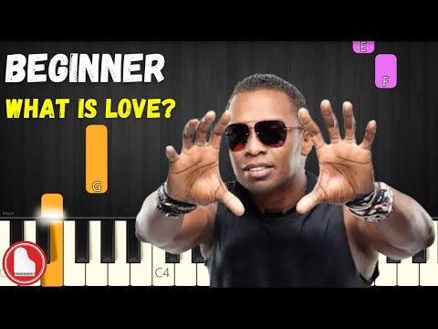 Haddaway - What Is Love Baby Don't Hurt Me Easy Piano Tutorial