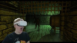 Being chased by monsters in a dungeon...  {DREADHALLS PART 1}