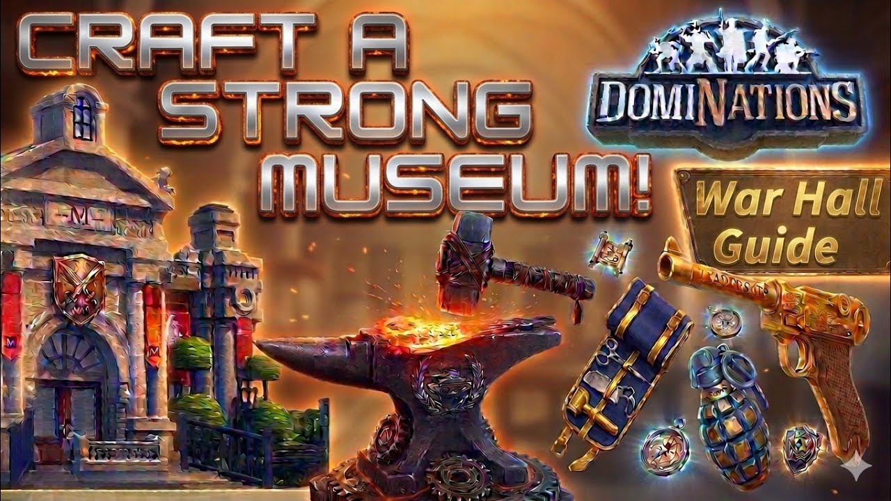 The ULTIMATE War Museum Crafting Guide |  *2026 UPDATED* - DomiNations