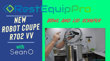 R702 v v Bowl and  lid scraper