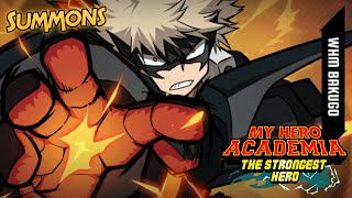 MY HERO ACADEMIA: THE STRONGEST HERO - WHM BAKUGO BANNER SUMMONS [INSANE FIRST MULTI LUCK]