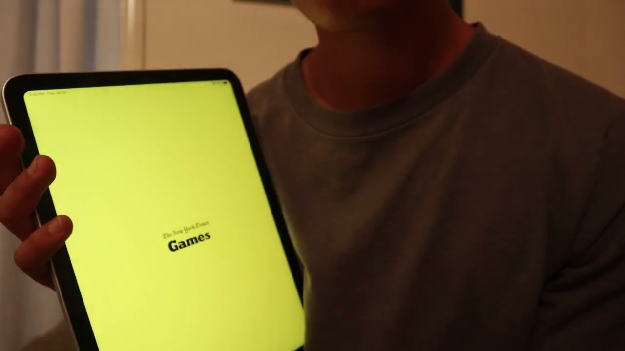 ASMR Wordle gameplay