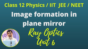 12th Std Physics Ray Optics  Part 4 Image formation in plane mirror TN New Syllabus AlexMaths