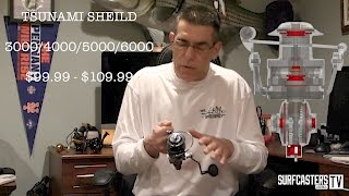 tsunami shield spinning reel
