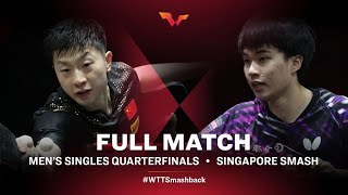 #WTTSmashback | Ma Long v Lin Yunju | Singapore Smash MS Quarterfinals