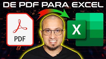 Importando documento PDF para o EXCEL Utilizando APENAS O EXCEL para isso