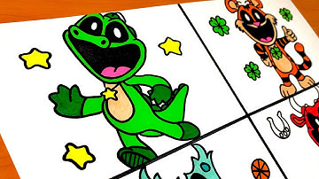 Drawing POPPY PLAYTIME 4 NEW MONSTERS | SMILING CRITTERS