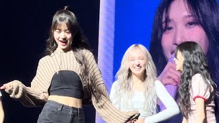 IVE (아이브) - VIP SOUNDCHECK (CHERISH, OTT, AFTER LIKE, ALL NIGHT) - Oakland (fancam)