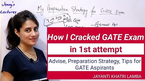 How I cracked GATE exam | Preparation strategy for GATE exam