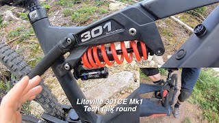 Liteville 301CE Mk1 radical EMTB deep tech talk round.