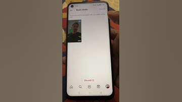 Delete Reel Draft on Instagram