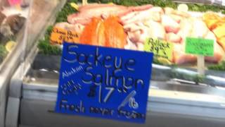 Sockeye Salmon Sarasota Never Frozen at Detwiler Market